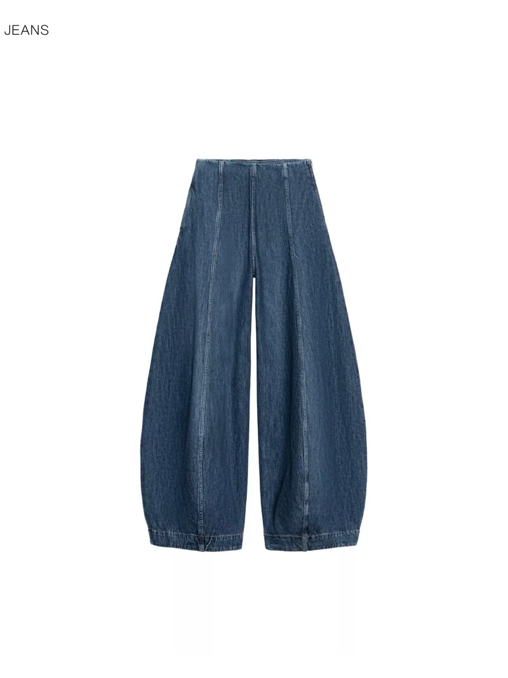 Zara High Waist Balloon Jeans